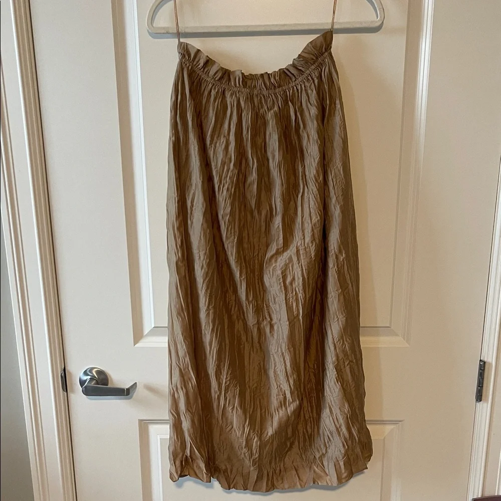 J.Crew Crinkled gathered-waist skirt - Picture 5 of 6